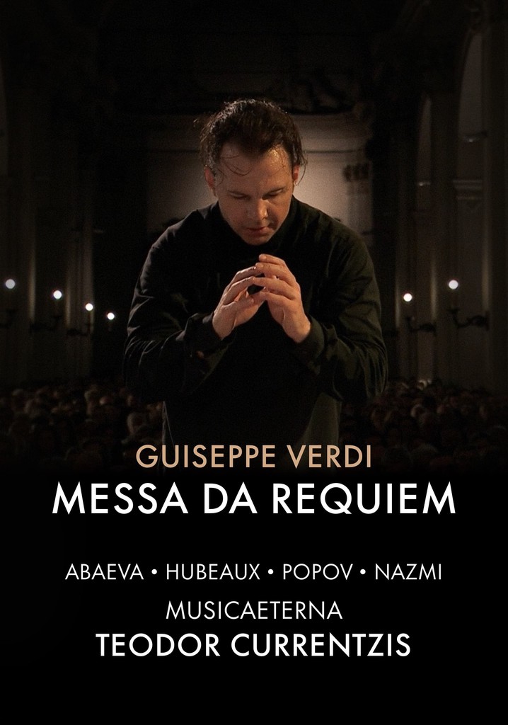 Да я затаймил реквием. Verdi Requiem poster.